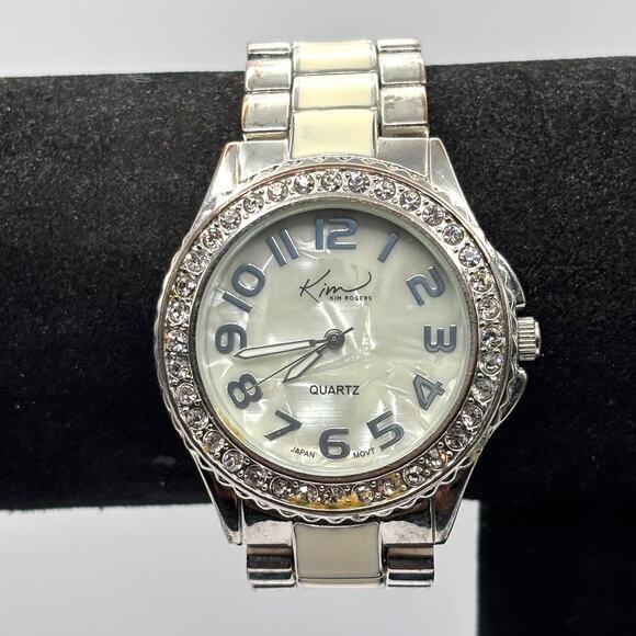 Vintage Silver Kim Rogers Men's Watch. - Picture 1 of 6